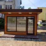 Торговый павильон Фундер Макс HPL панель, Киоски